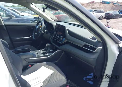 2023 Toyota Highlander Le из США, поврежденный, VIN 5TDKDRAHXPS513740